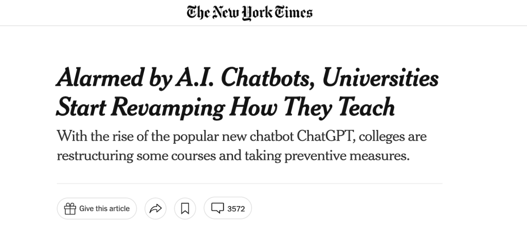 ChatGPT让教育陷入尴尬？能向AI问出一个好问题的孩子不会输