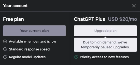需求量真的过高？OpenAIChatGPTPlus服务暂停的背后真相…